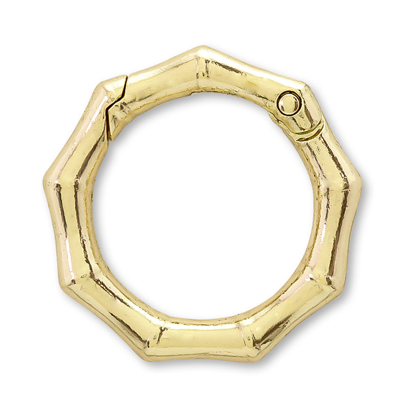Carabiner Pattern Line Gold