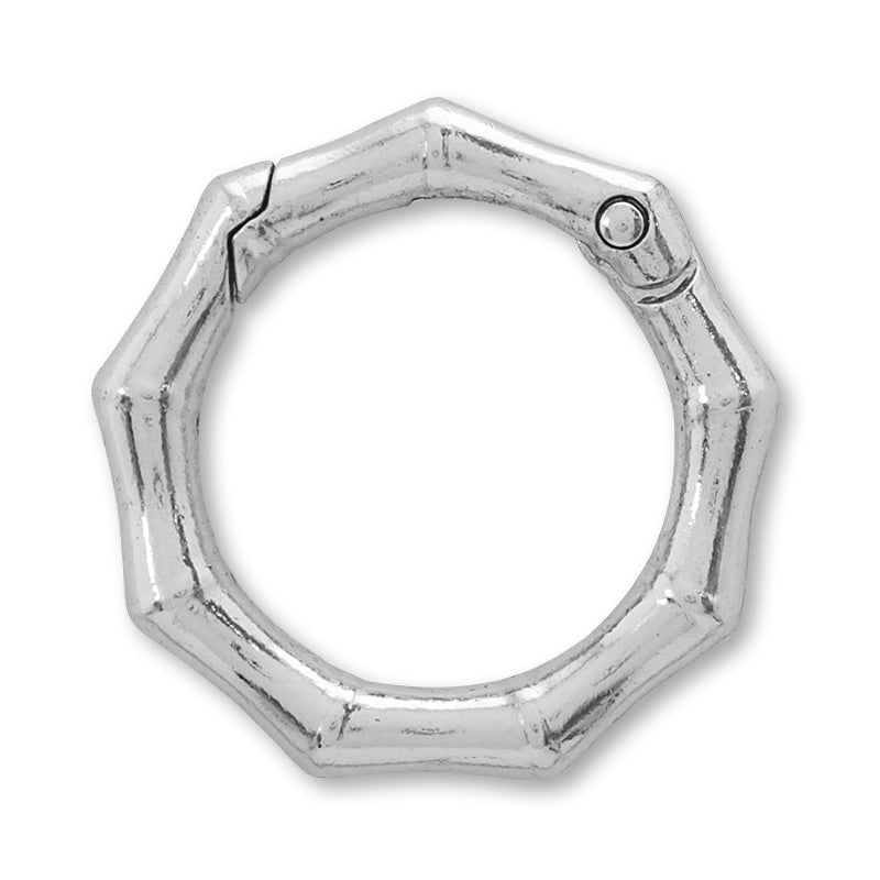Carabiner patterned lines nickel