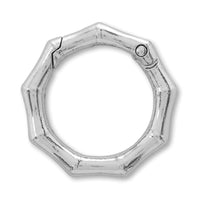 Carabiner patterned lines nickel