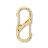 Carabiner S-type Gold