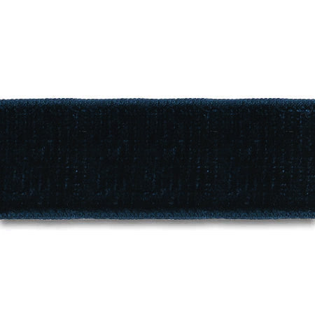 Double-sided velvet ribbon navy