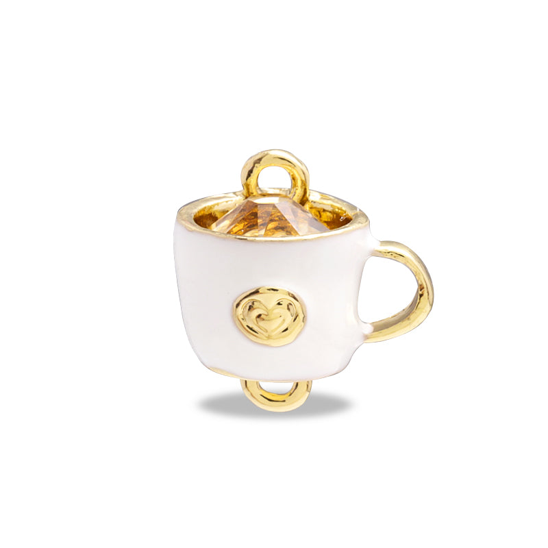 チャーム マグカップ 2カン Lt.コロラドトパーズ・ホワイト/G