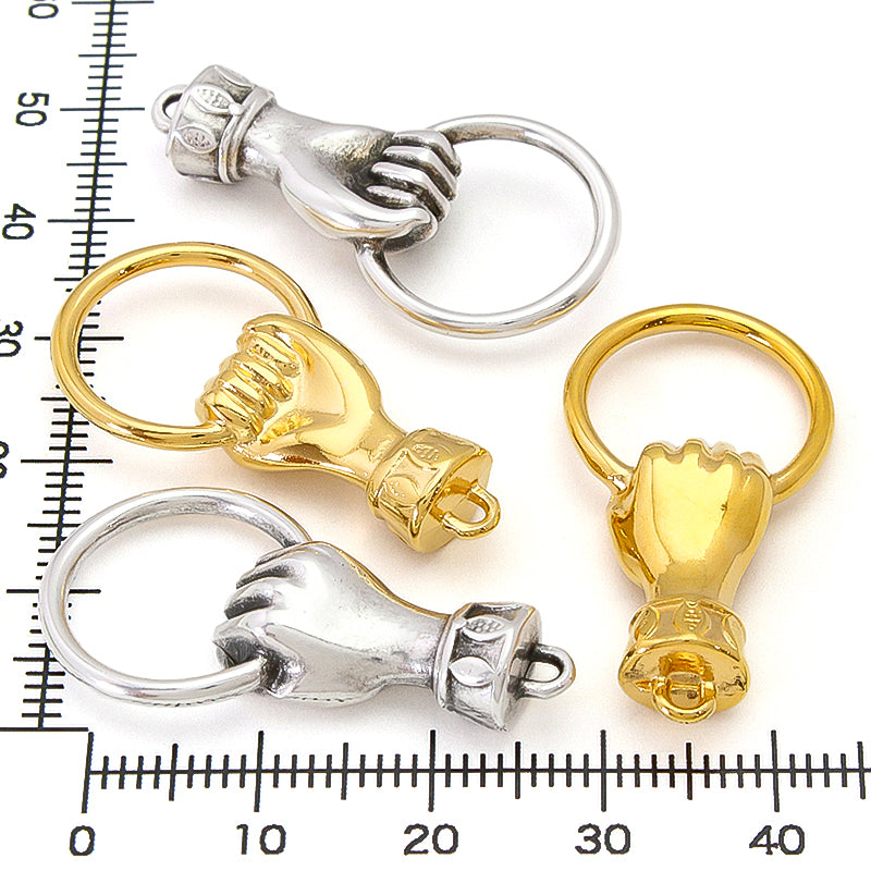 ギリシャチャーム ハンドウィズリング ゴールド