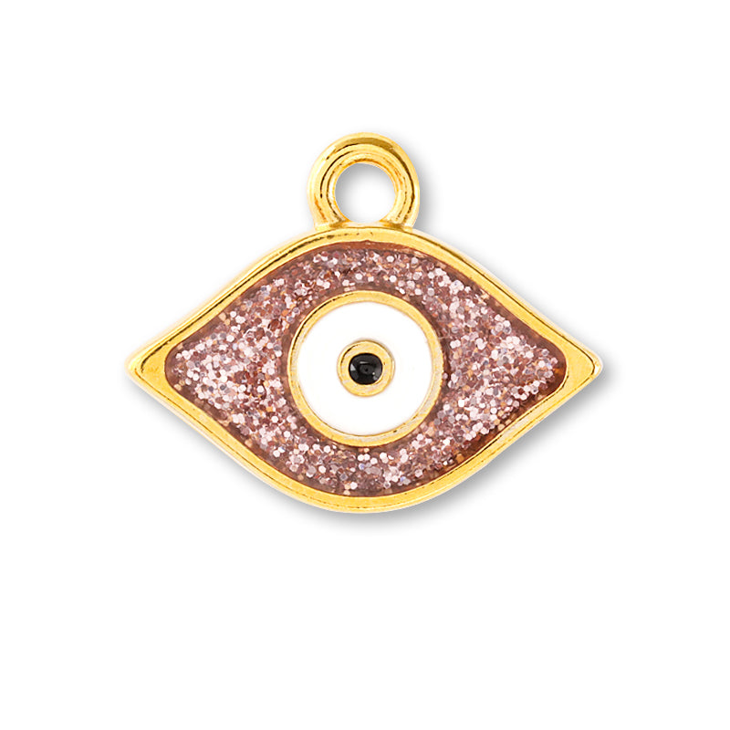 ギリシャチャーム グリッタ-マティ No.2 グリッターピンク/G