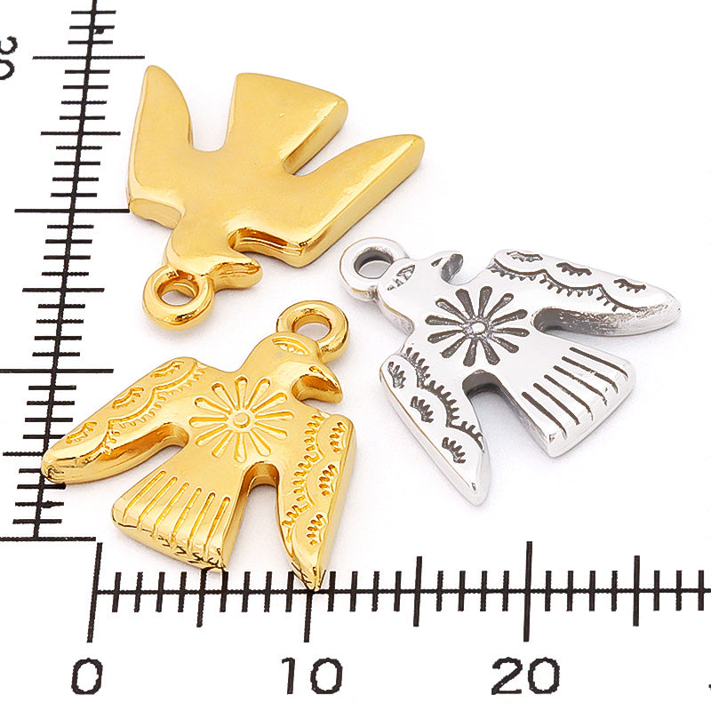 ギリシャチャーム イーグル ゴールド