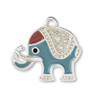 ギリシャチャーム エレファント ブルーマルチ/SV