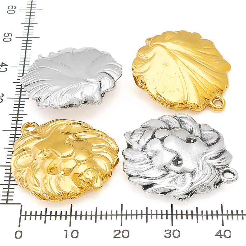 ギリシャチャーム ライオン ゴールド