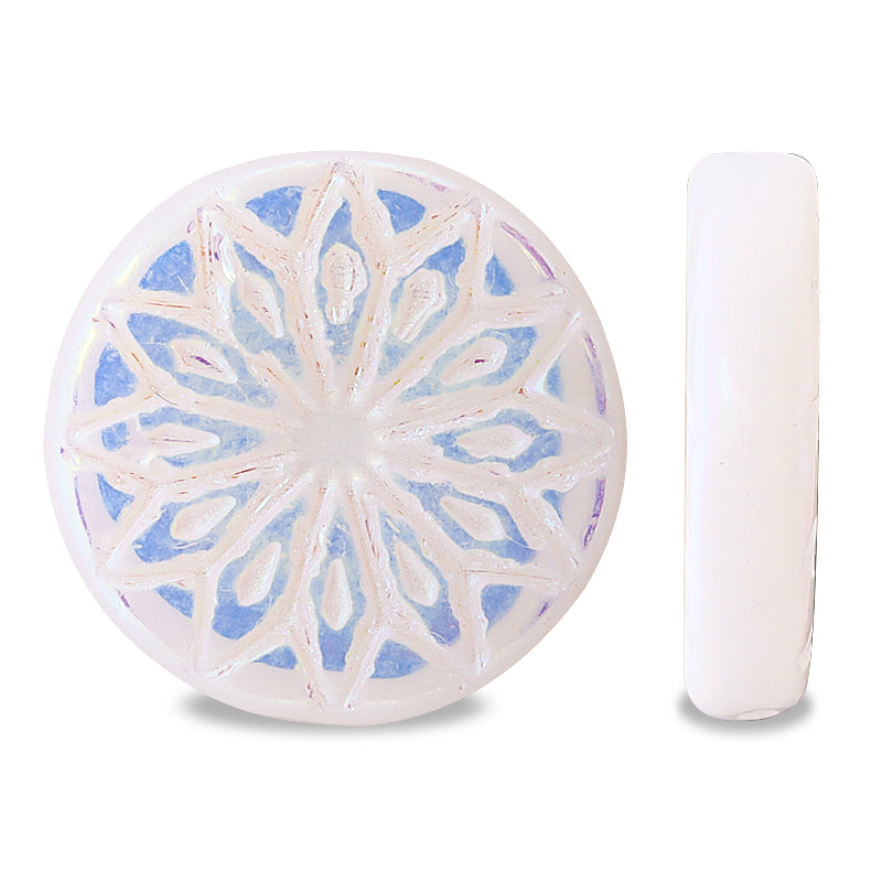 チェコ ラウンドアストラル ホワイトアラバスターAB