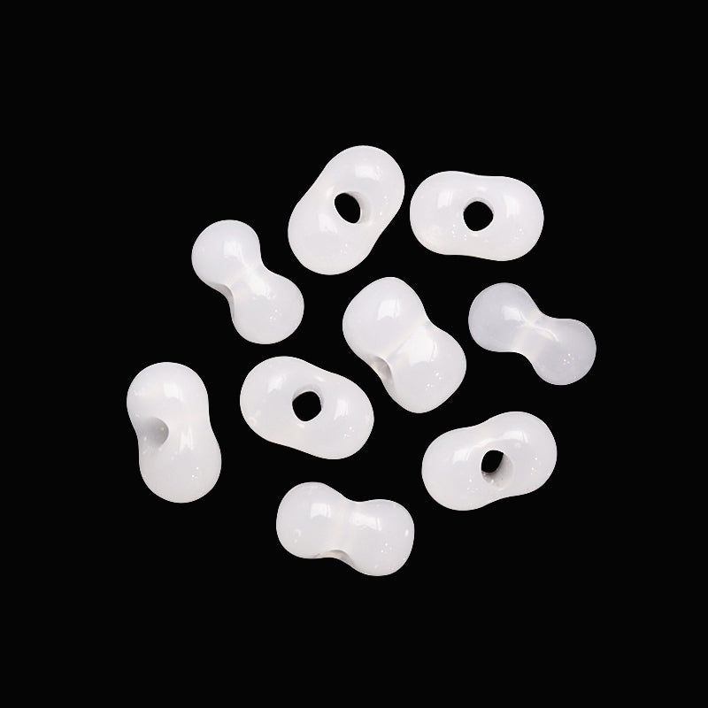 Czech Seed Farfalle White Alabaster