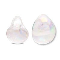 Teardrop Beads Dazzlin White