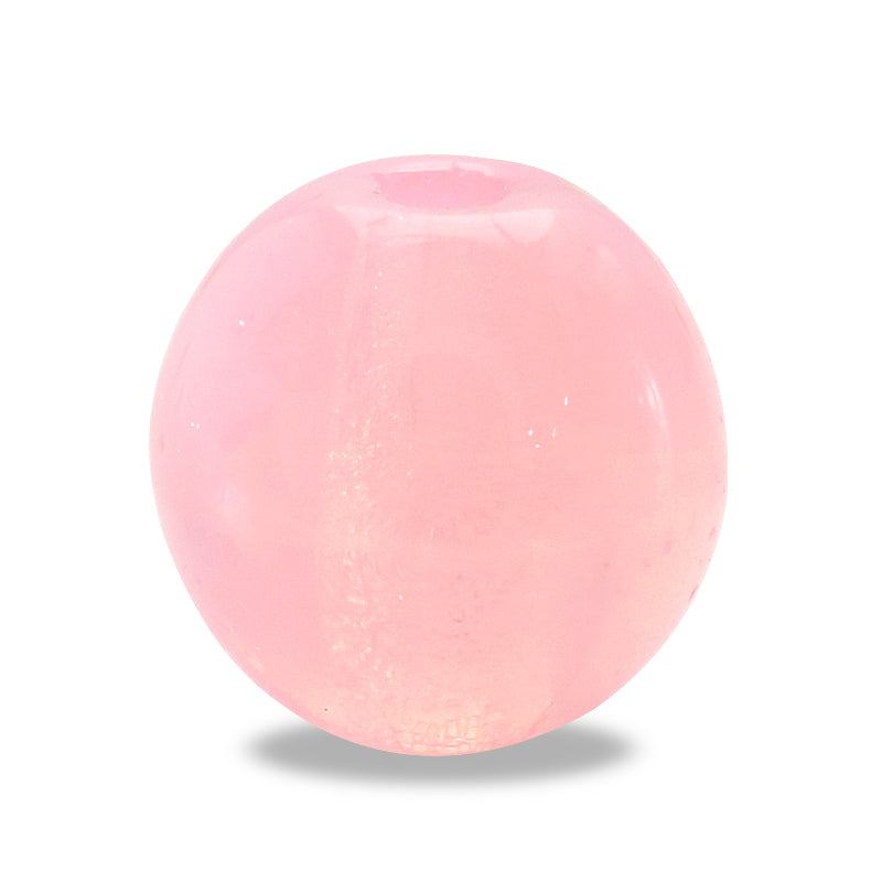 Czech Round Rose Opal