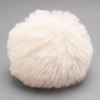 Eco fur ball off white