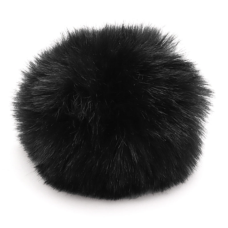 Eco fur ball black