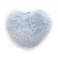 Ecofur heart light blue