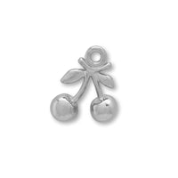 Stainless steel charm cherry fabric