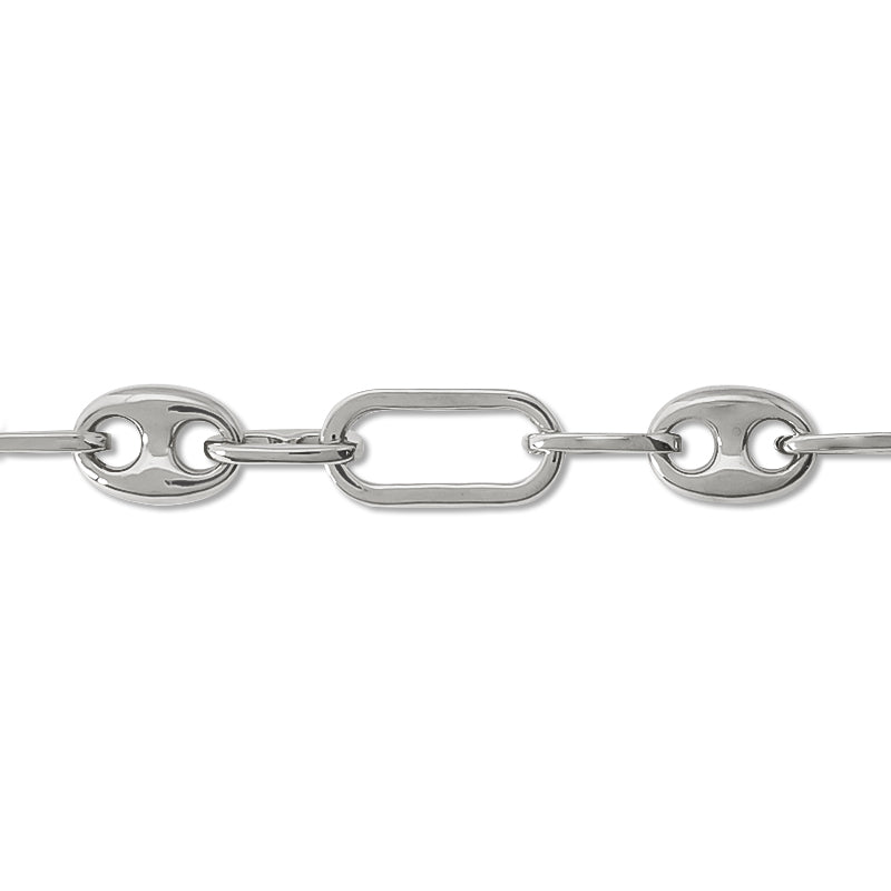 Chain K-430 Rhodium color