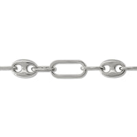 Chain K-430 Rhodium color