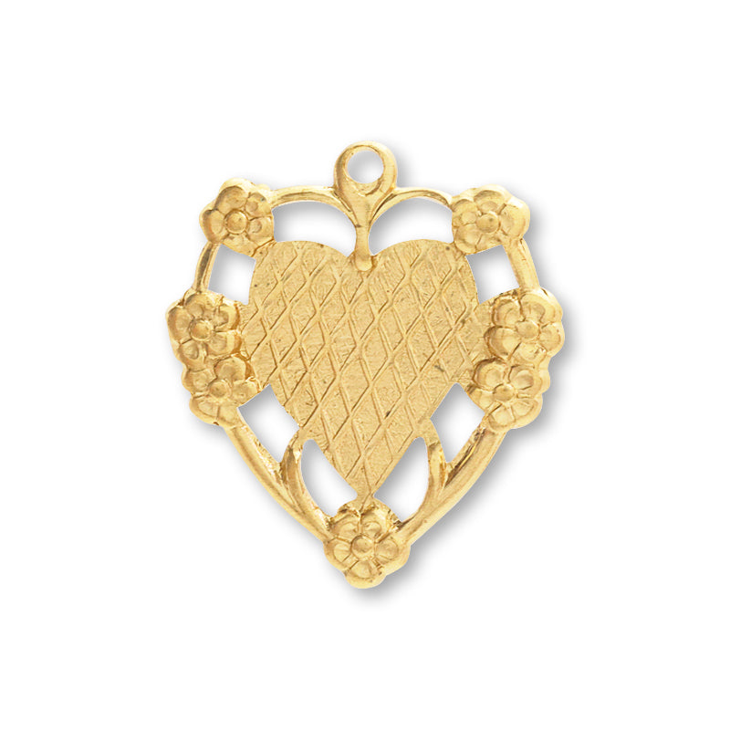 アメリカ チャーム ハート2 生地