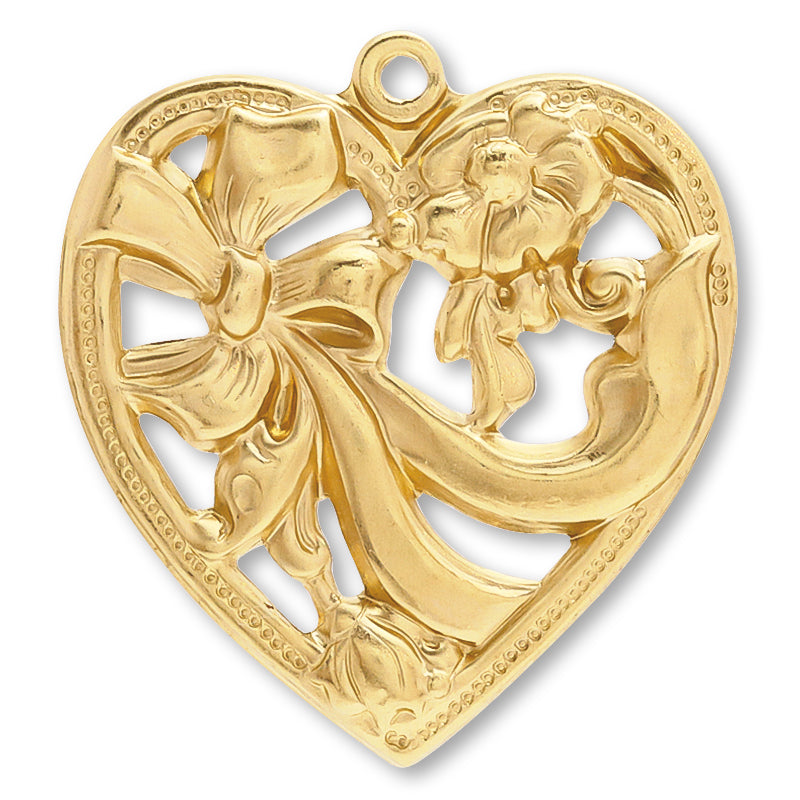 アメリカ チャーム ハート5 生地