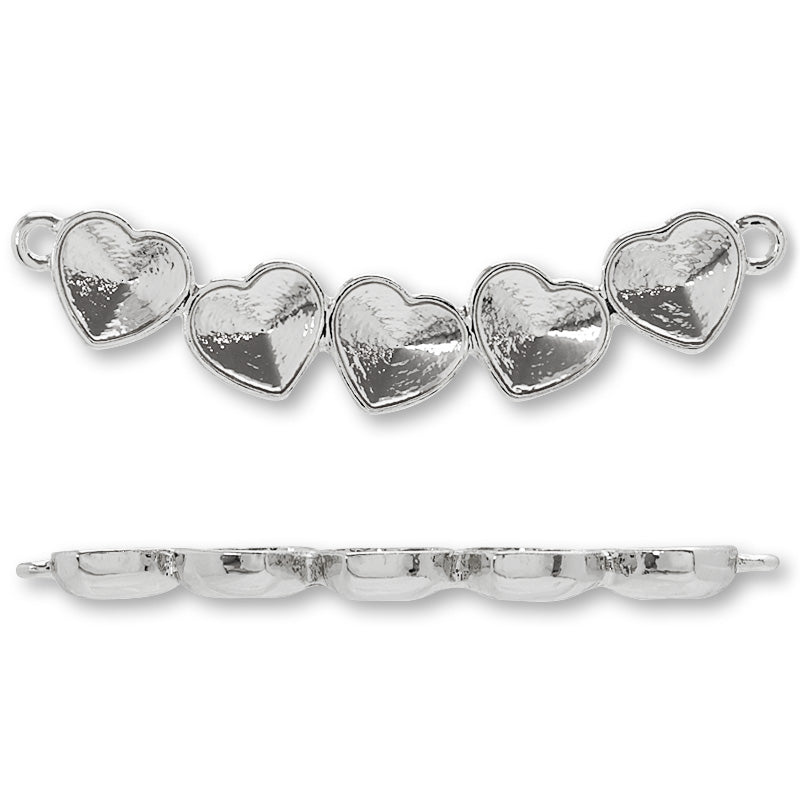 キャスト5連石座 #4815 2カン ロジウムカラー – 貴和製作所オンライン