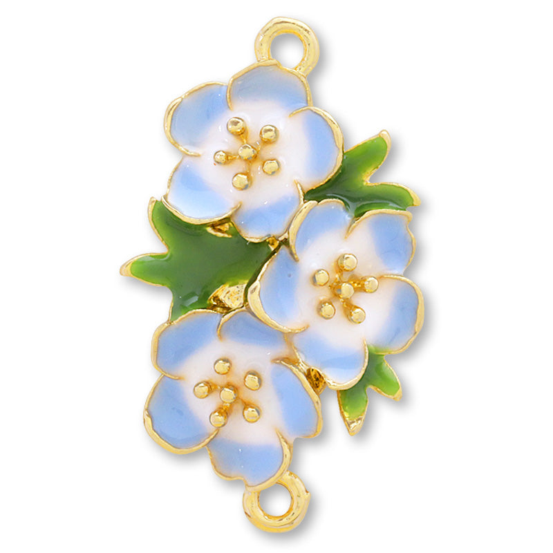 チャーム ネモフィラ No.3 2カン ライトブルー/G