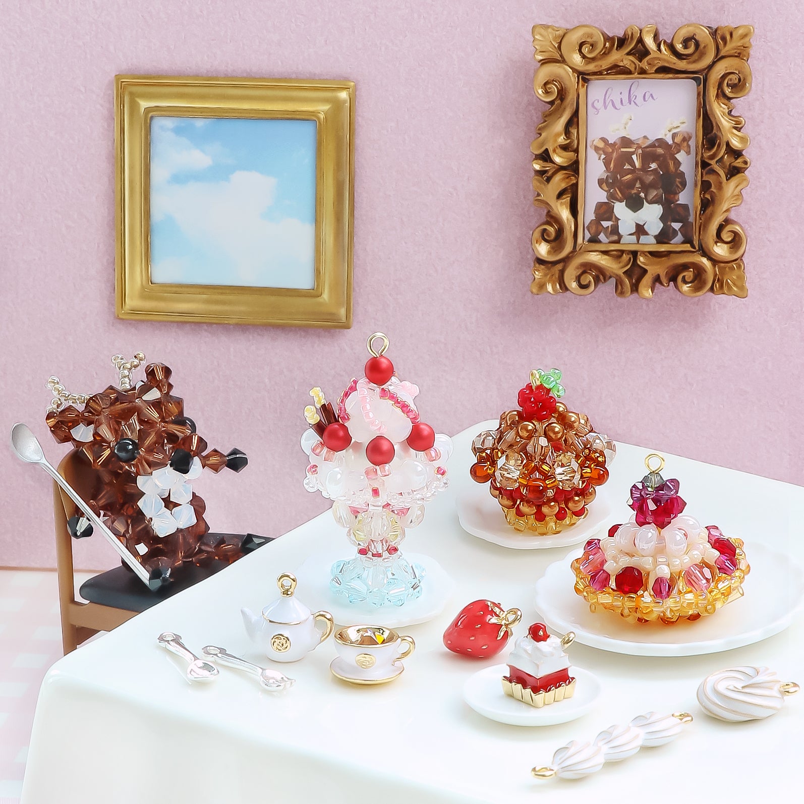 キットKR1308 ストロベリーパフェ