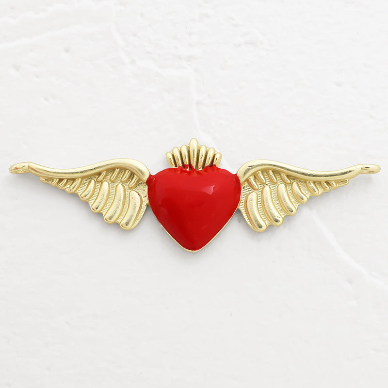 Spain Parts Angel Heart 2-ring Red/MG