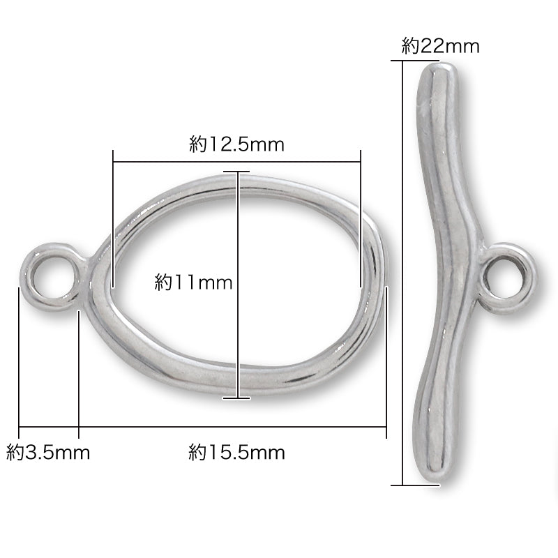 Stainless steel mantel oval fabric (SUS304)