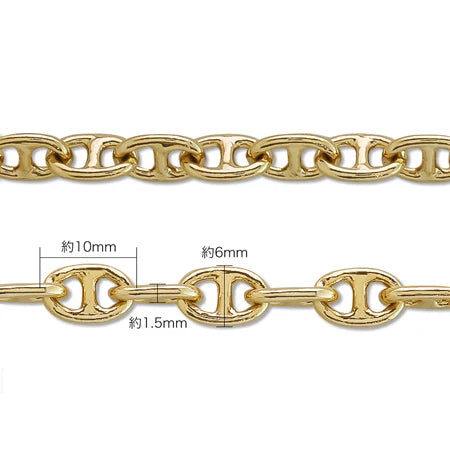 【完成品】チェーンブレスレット K-382