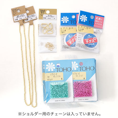 セット スクエアモチーフのスマホポーチ(KR0723)