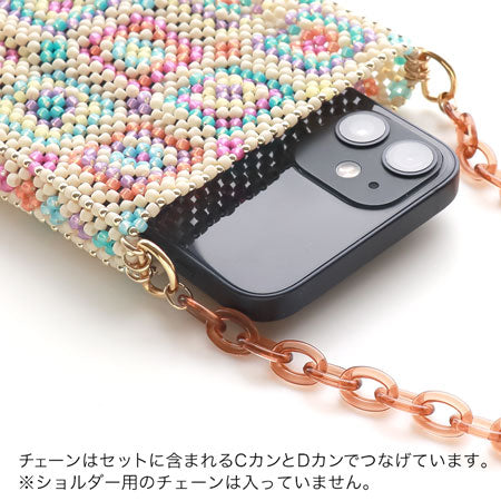 セット スクエアモチーフのスマホポーチ(KR0723)