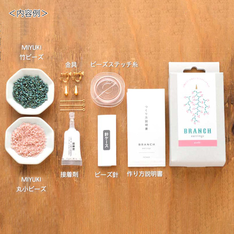 キット BRANCH earrings 小枝のイヤリング