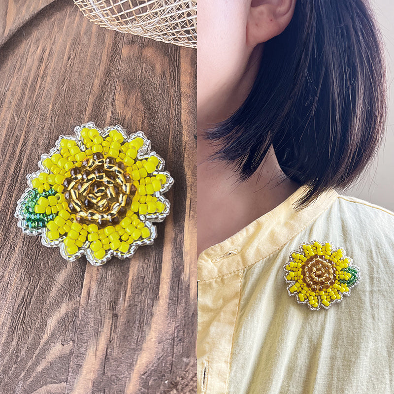 お花刺しゅうブローチキット(atkl-1~12)