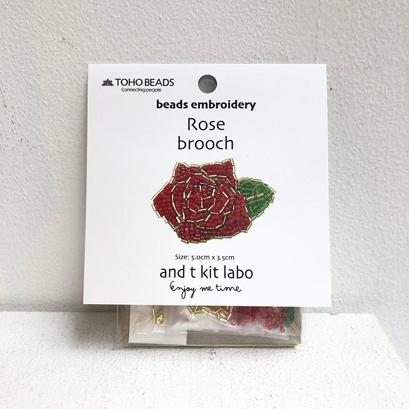 お花刺しゅうブローチキット(atkl-1~12)