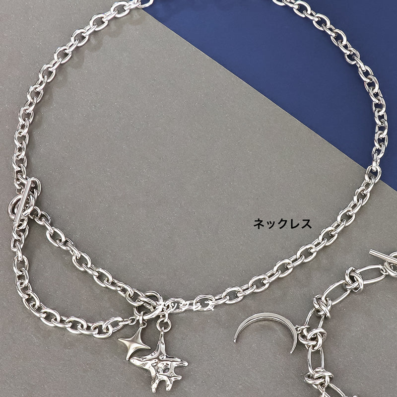 レシピNo.KR1117 スパークルチャームのネック&ブレス