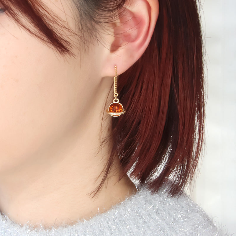 Recipe No.KR1118BezelCharm Saturn 3 types of accessories