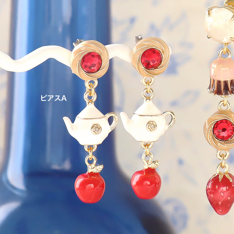 Recipe No. KR1262 - 3 types of cookie charm tea time year accessories