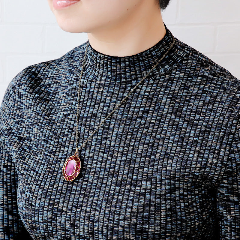 Recipe No.KR1268Kiwa crystals3 types of jewelry knitted accessories