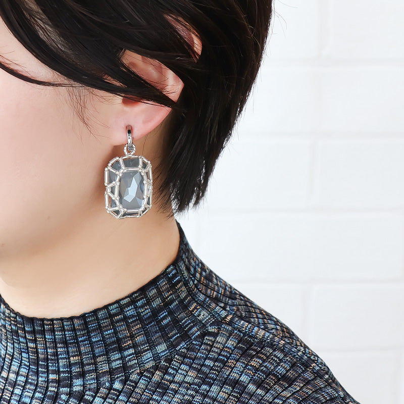 レシピNo.KR1268 貴和クリスタルの宝石編みのアクセサリー3種