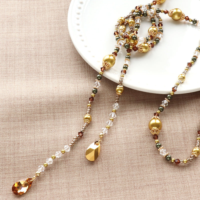 Recipe No.KR1280Kiwa crystalsBrilliant lariat