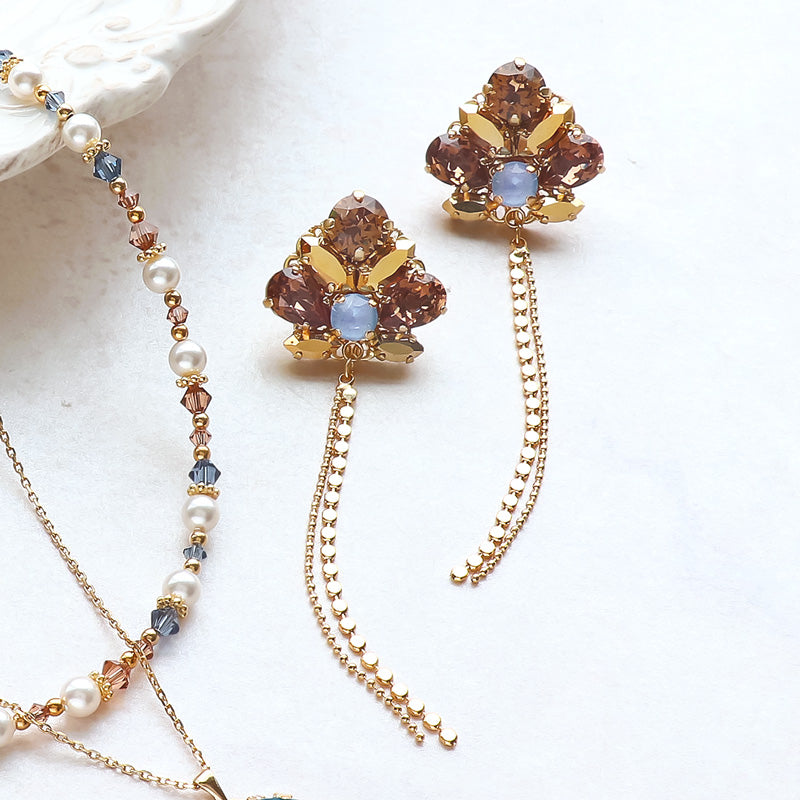 貴和クリスタル #1028/#1088 RCLt.スモークトパーズ/F