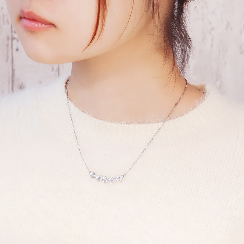 Recipe No.KR1309Kiwa crystals3 types of petit heart accessories