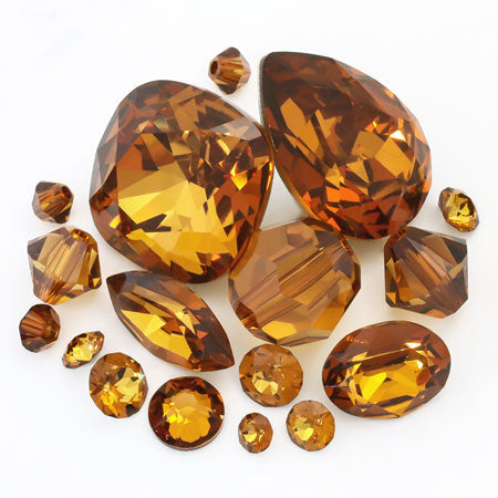 Crystal 4228 LT Amber