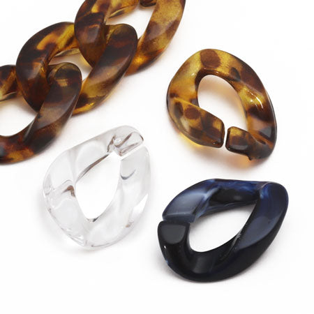 アクリルチェーンパーツ キヘイ3 レオパード