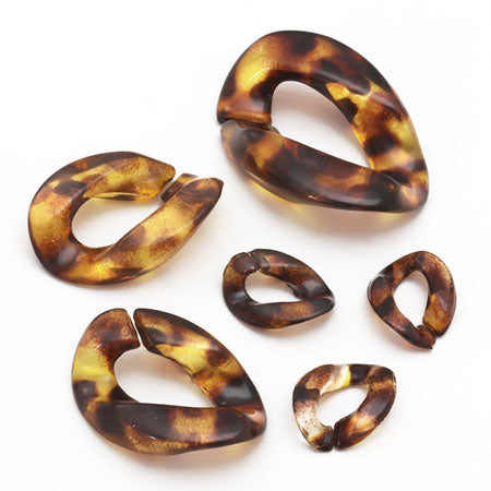 アクリルチェーンパーツ キヘイ3 レオパード