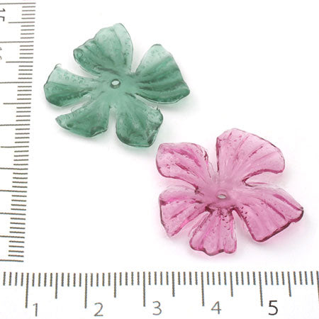 アクリル ドイツ製 花23 ミント【アウトレット】