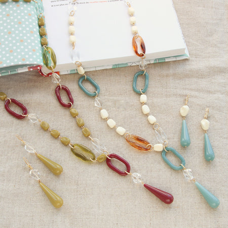 アクリル ドイツ製 リング オーバル6 クリスタル【アウトレット】