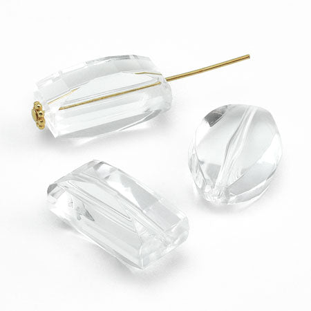 Acrylic made in Germany oval cut crystal