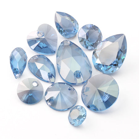 貴和クリスタル #3230 アクアマリンブルーシェード/unf