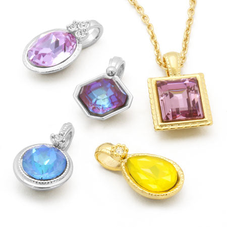 国産キャスト バチカン付石座 #4320 8×6mm用 ロジウムカラー